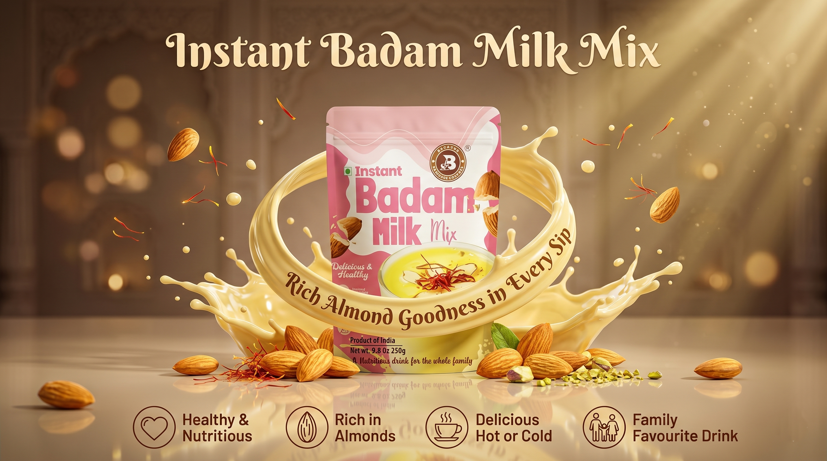 badam milk