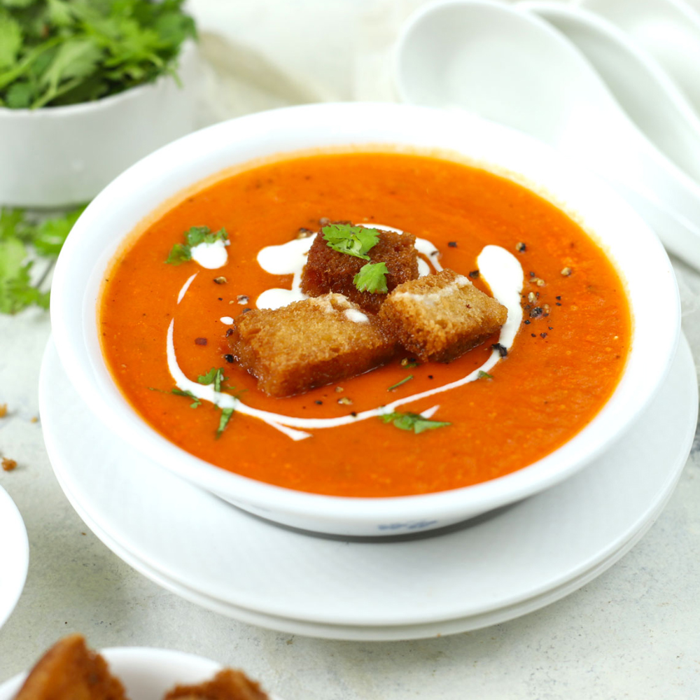 Brew Lab Ready To Cook Instant Healthy Cheese Tomato Soup With No Added Preservatives| Easy to Prepare | 250 gm
