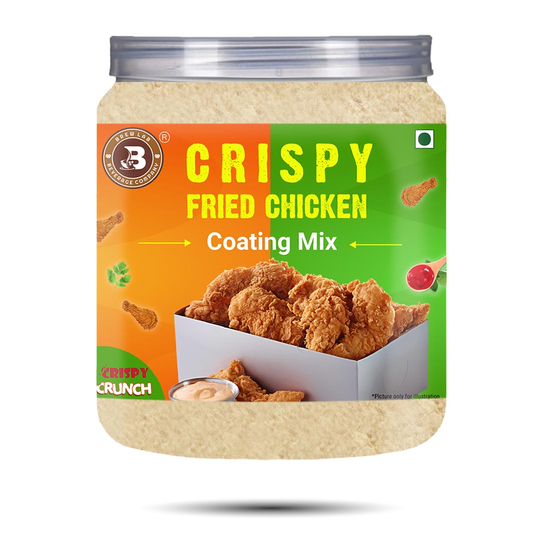 Brew Lab Crispy Fried Chicken Coating Mix | Perfect For Fried Prawns, Fish Fingers & More | (100 g)