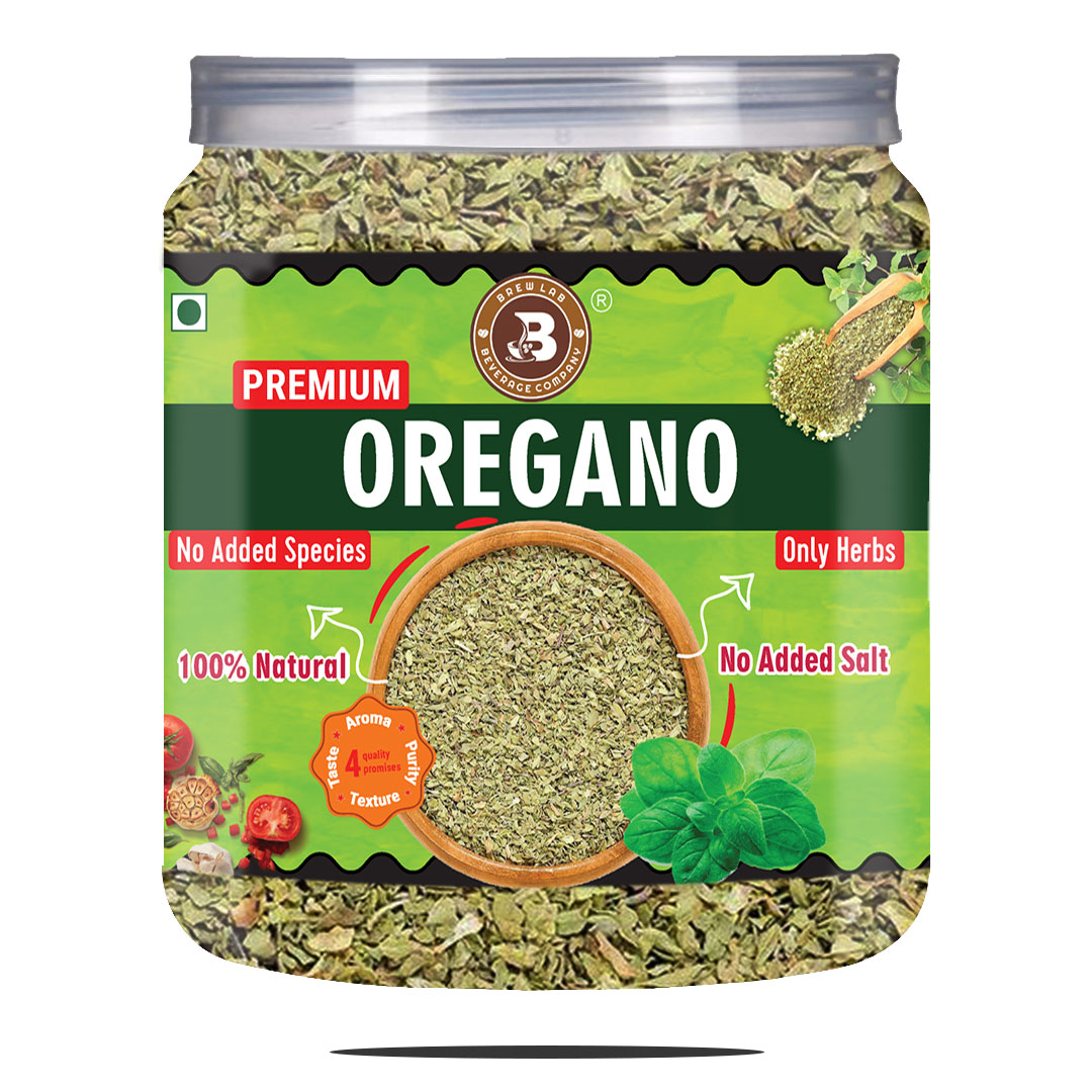 Brew Lab 100% Natural Premium Oregano | No Added Spices Only Herbs | Boost Immune System-50 gm