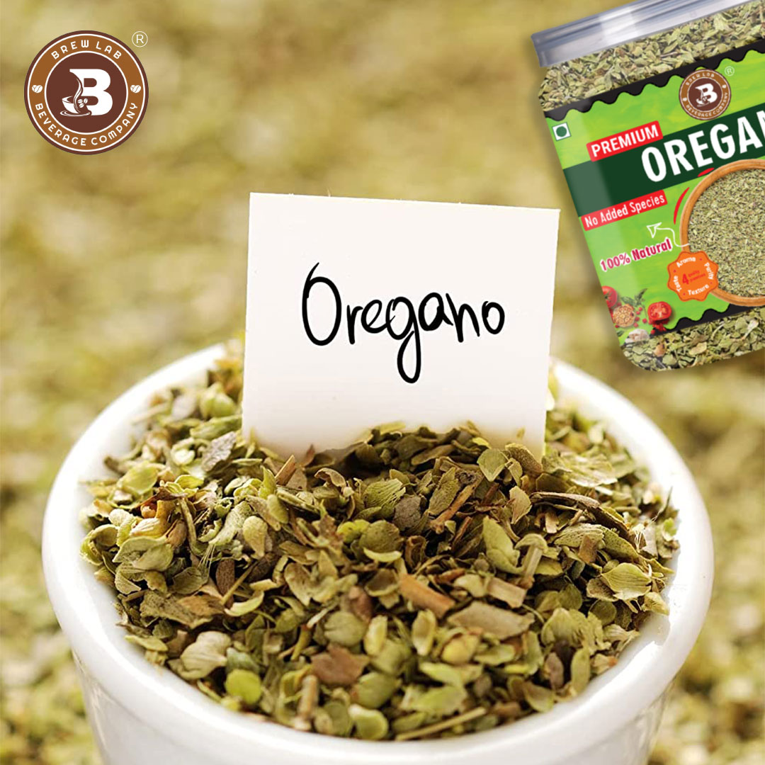 Brew Lab 100% Natural Premium Oregano | No Added Spices Only Herbs | Boost Immune System-50 gm