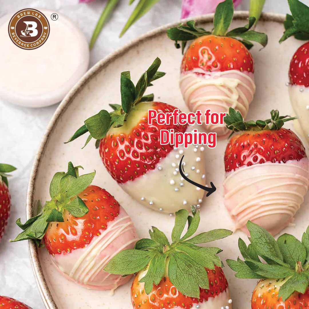 Brew Lab Pure White Chocolate Chips for Cake toppings Cooking & Baking Chips for Cakes, Cookies, Brownies, Muffins, Pancakes | Decoration & Baking | 250 gm