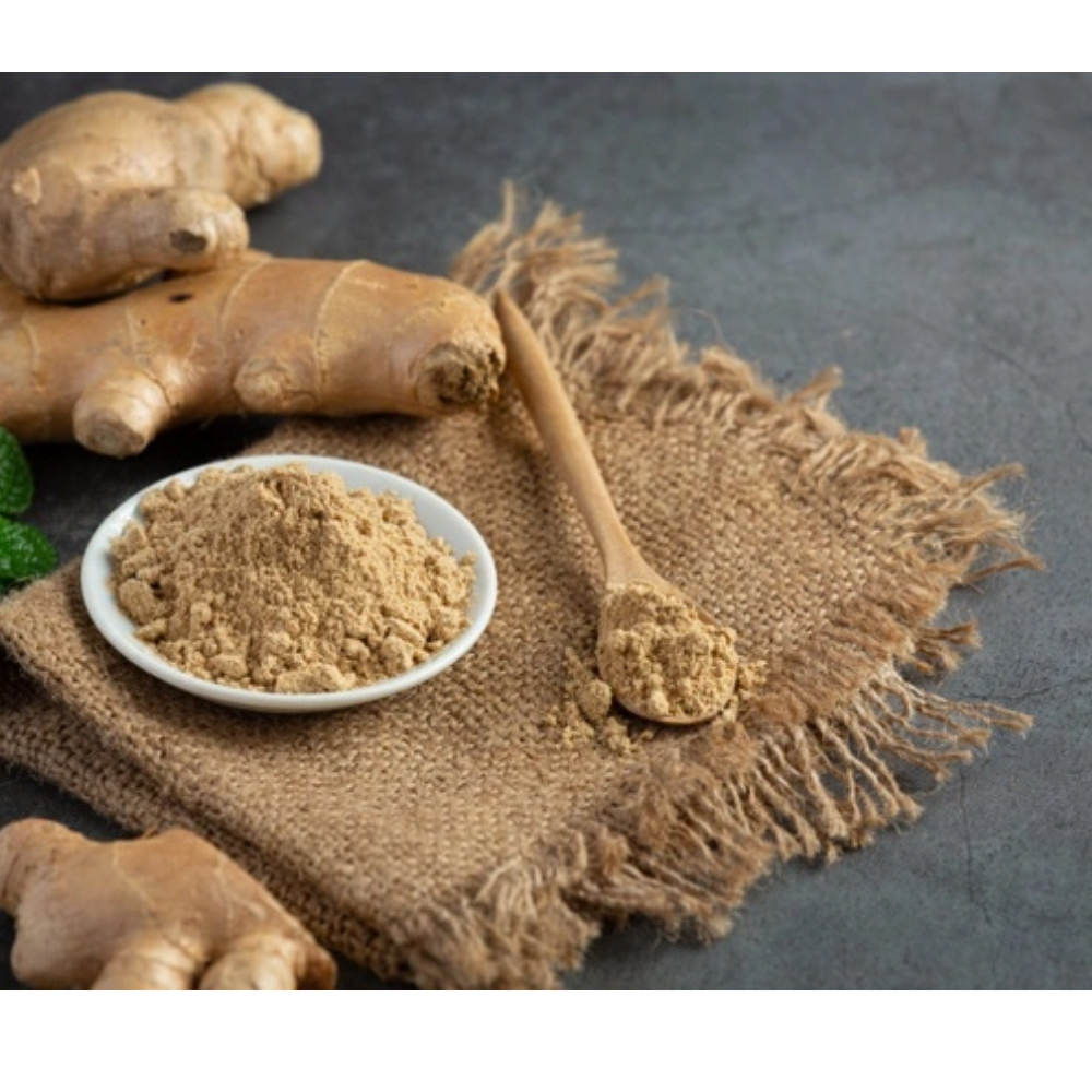 Brew Lab 100% Natural Dry Ginger Powder | Adrak Masala | Sunth Powder | No Preservatives Added | For Cooking, Baking, Tea & Marinades-50 gm