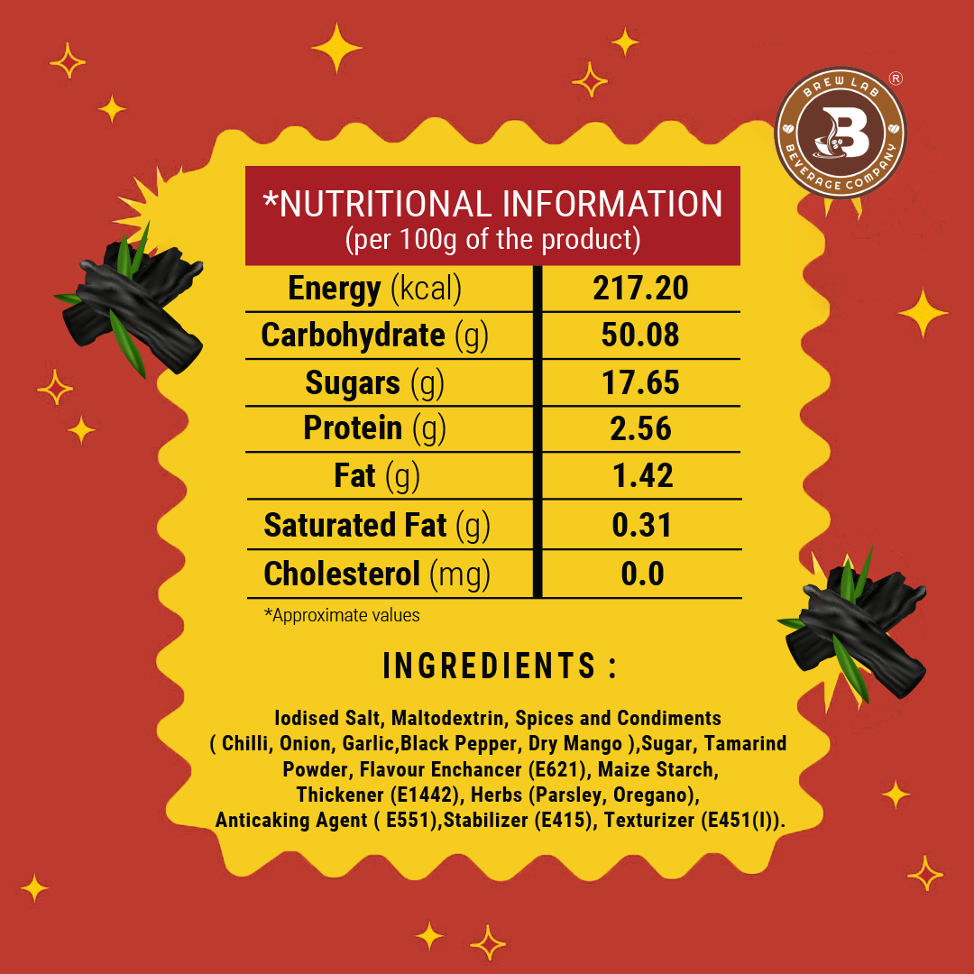 Brew Lab Pure & Natural Charcoal Grill Masala Mix | Smoky Taste | No added colors (100 g)