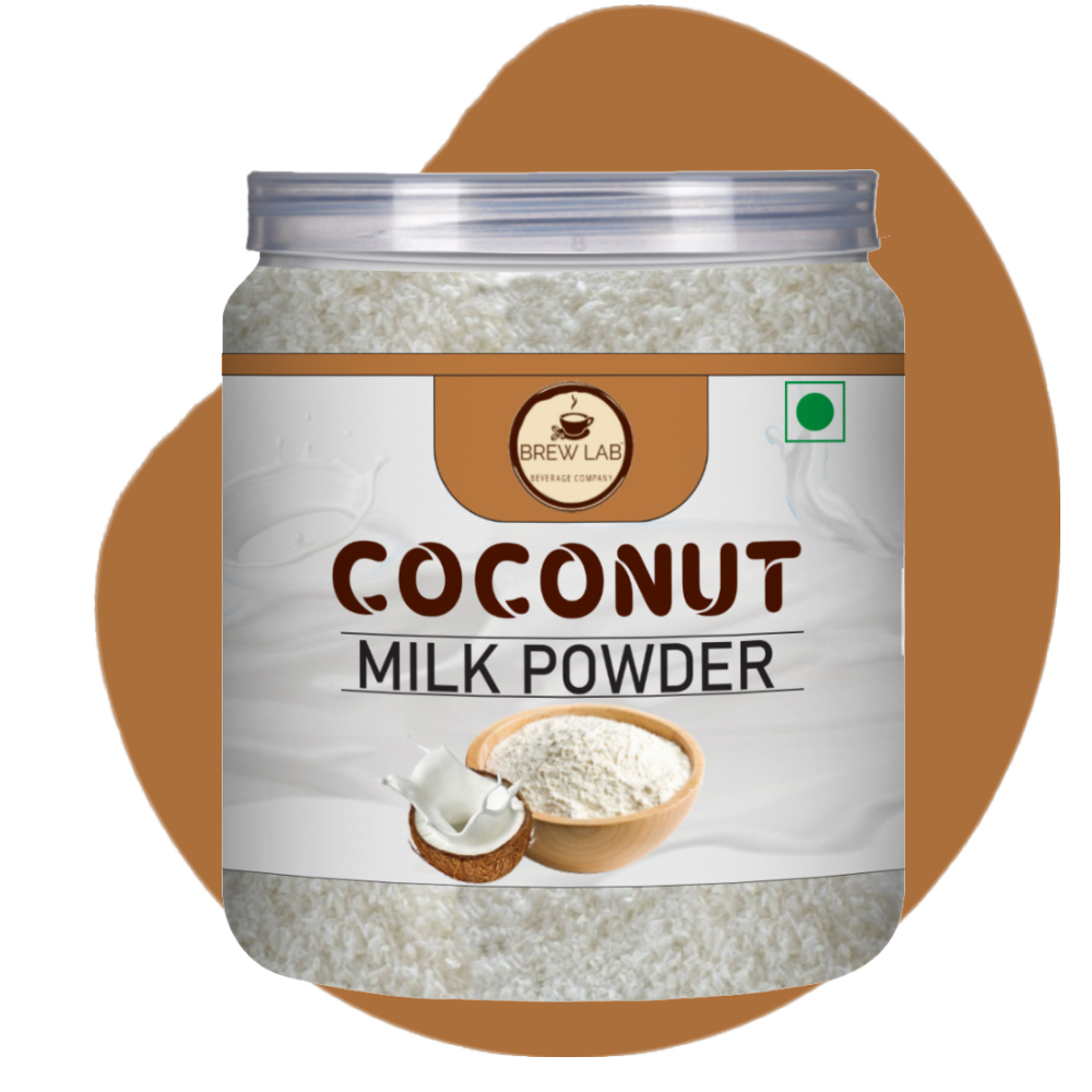 Brew Lab 100% Vegan and Gluten Free Instant Coconut Milk Powder For Cooking | Gravy Thickener | From Selected Indonesian Coconut