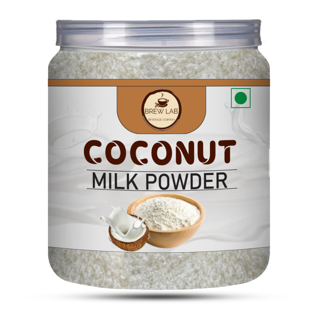 Brew Lab 100% Vegan and Gluten Free Instant Coconut Milk Powder For Cooking | Gravy Thickener | From Selected Indonesian Coconut
