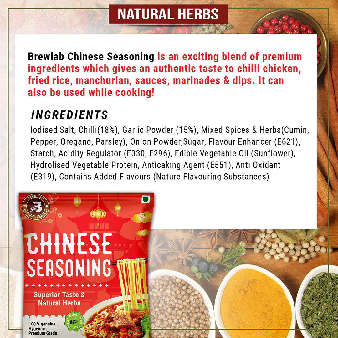 Brew Lab 100% Natural Chinese Seasoning With Authentic Flavour (100 g)