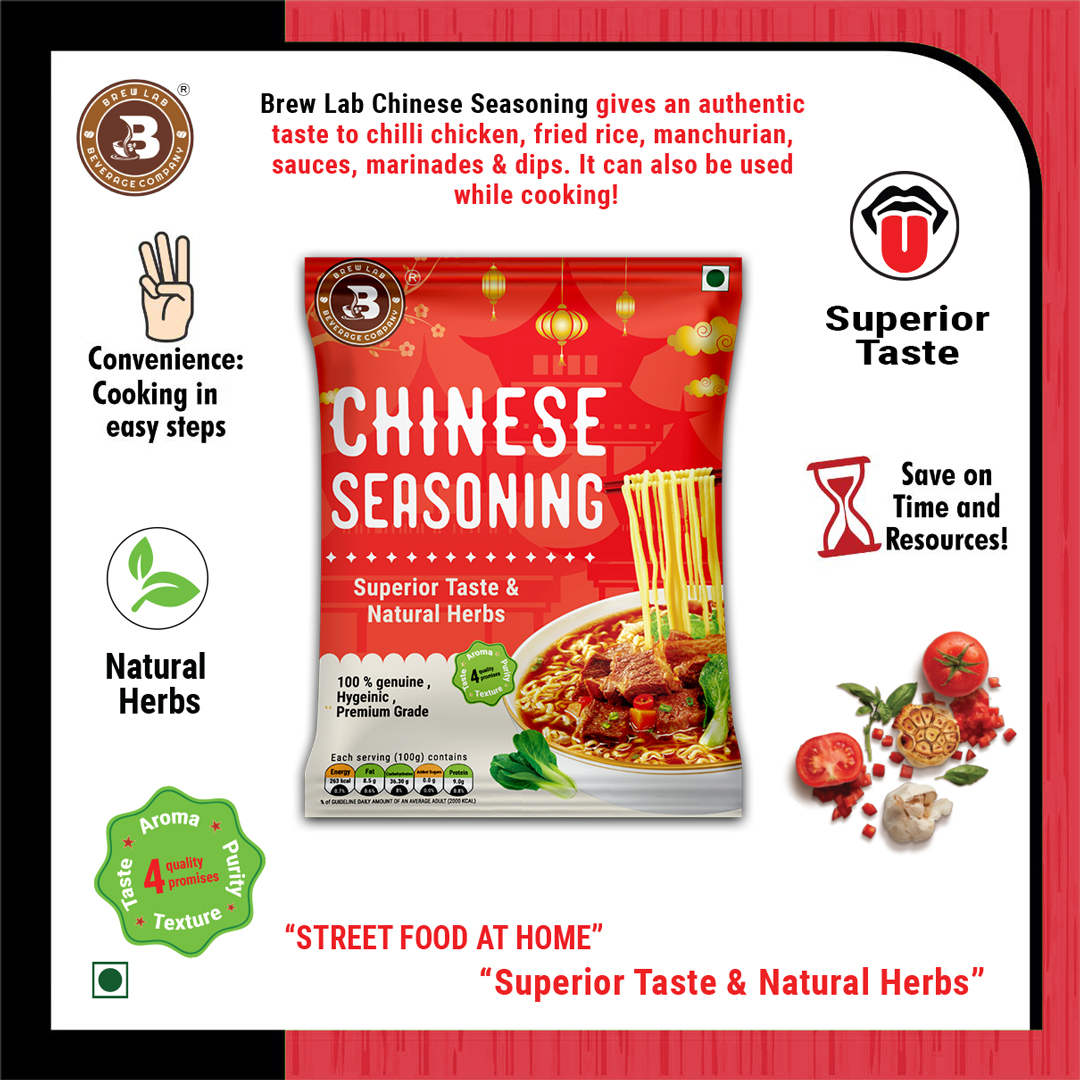 Brew Lab 100% Natural Chinese Seasoning With Authentic Flavour (100 g)