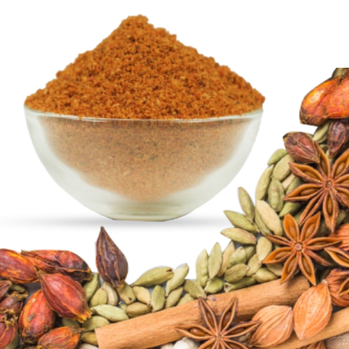 Brew Lab 100% Natural Garam Masala (Five Spices Masala) Blended Spice Mix | No Preservatives, Gluten Free, GMO Free | Five Exotic Flavor to Spice up Indian Chinese Cuisines -100 Gram