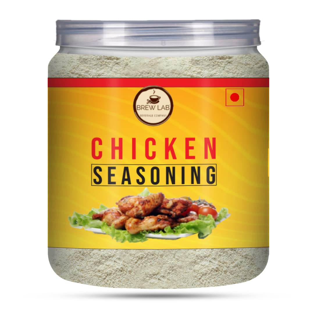 Brew Lab Chicken Seasoning Powder Made With Real Chicken , Spices And Condiments - 100 Gram