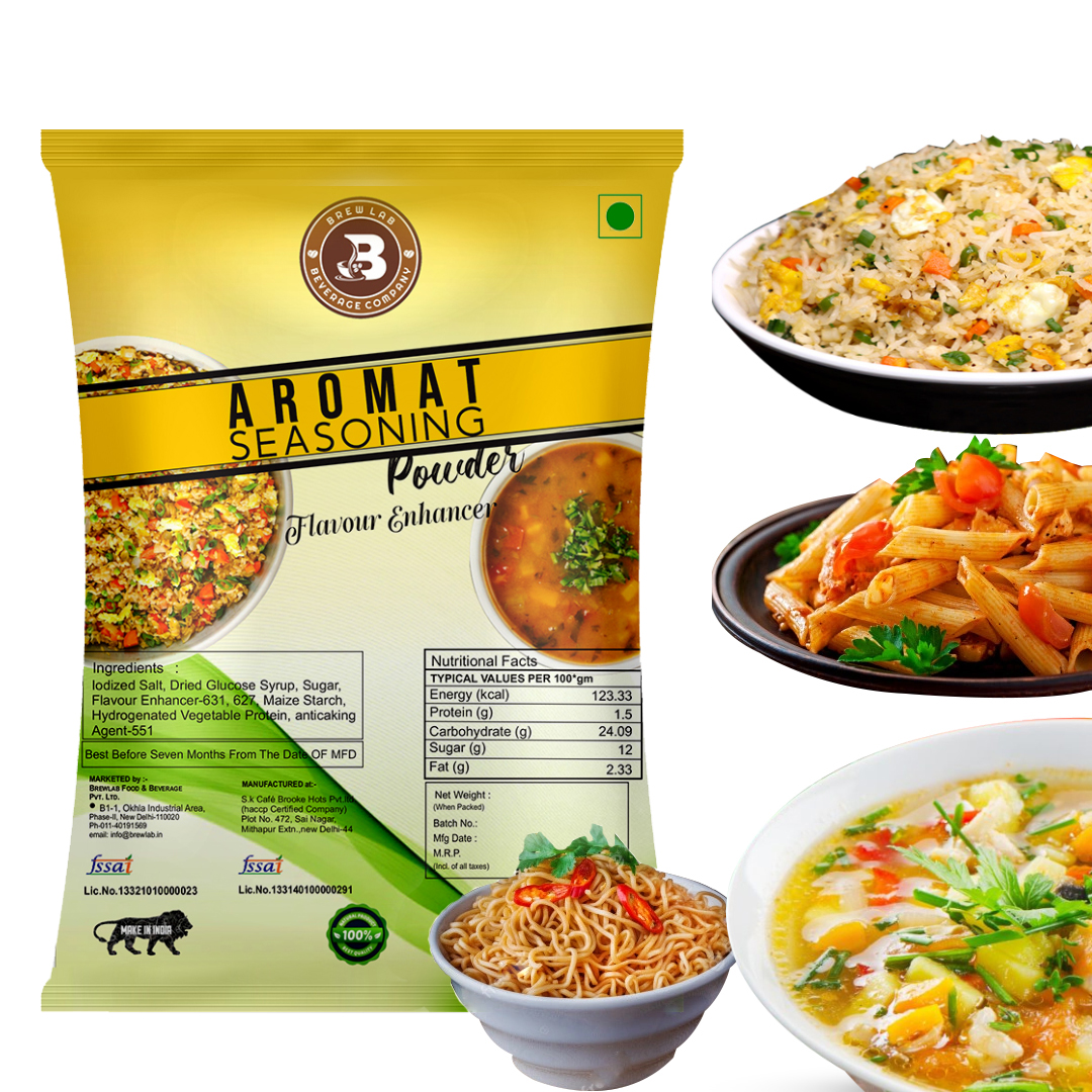 Brew Lab Aromat Seasoning Powder for Cooking | All Purpose Seasoning | Enhance Taste | Aroma | Flavor | Aromatic Mix