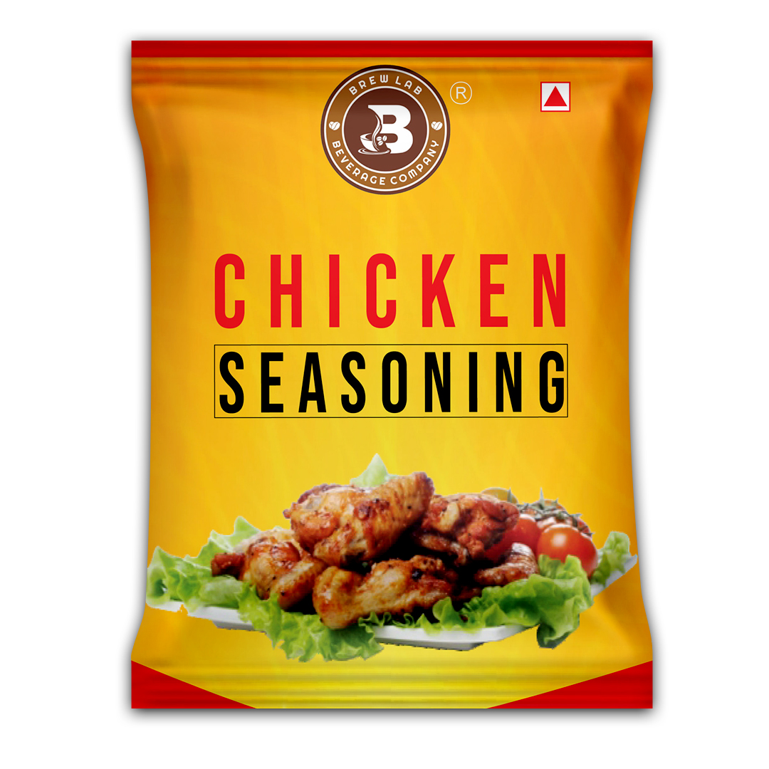 Brew Lab Chicken Seasoning Powder Made With Real Chicken , Spices And Condiments - 100 Gram