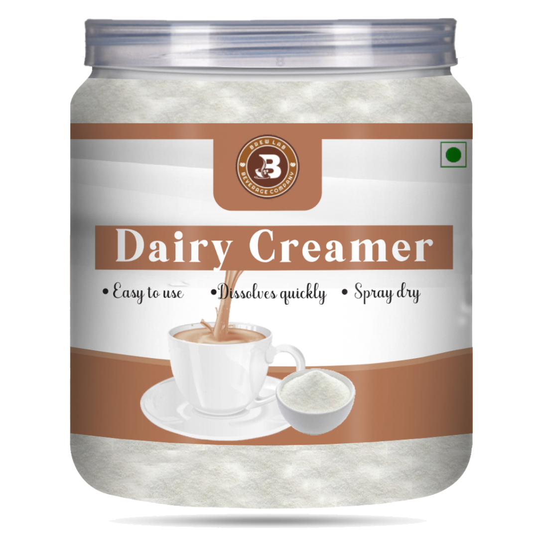 Brew Lab Premium Dairy Creamer | Perfect for Tea & Coffee, Milk dessert & sweet Milk Substitutes Powder (250 g)