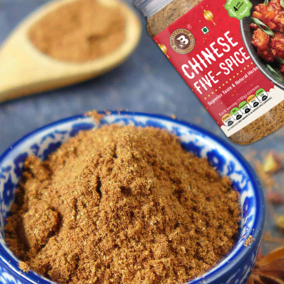 Brew Lab Chinese Five Spices Masala | Superior in Taste | Blended Spice Mix Garam Masala (100 g)