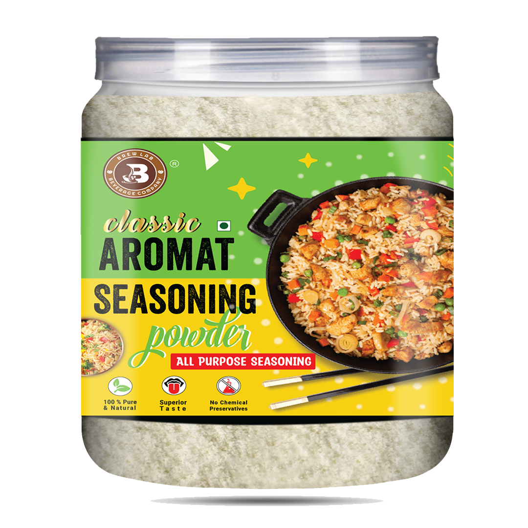 Brew Lab Classic Aromat Mix Seasoning Powder | Aromatic Powder | All Purpose Seasoning | Enhance Taste | Boosts Aroma & Flavor | - 100 Gram