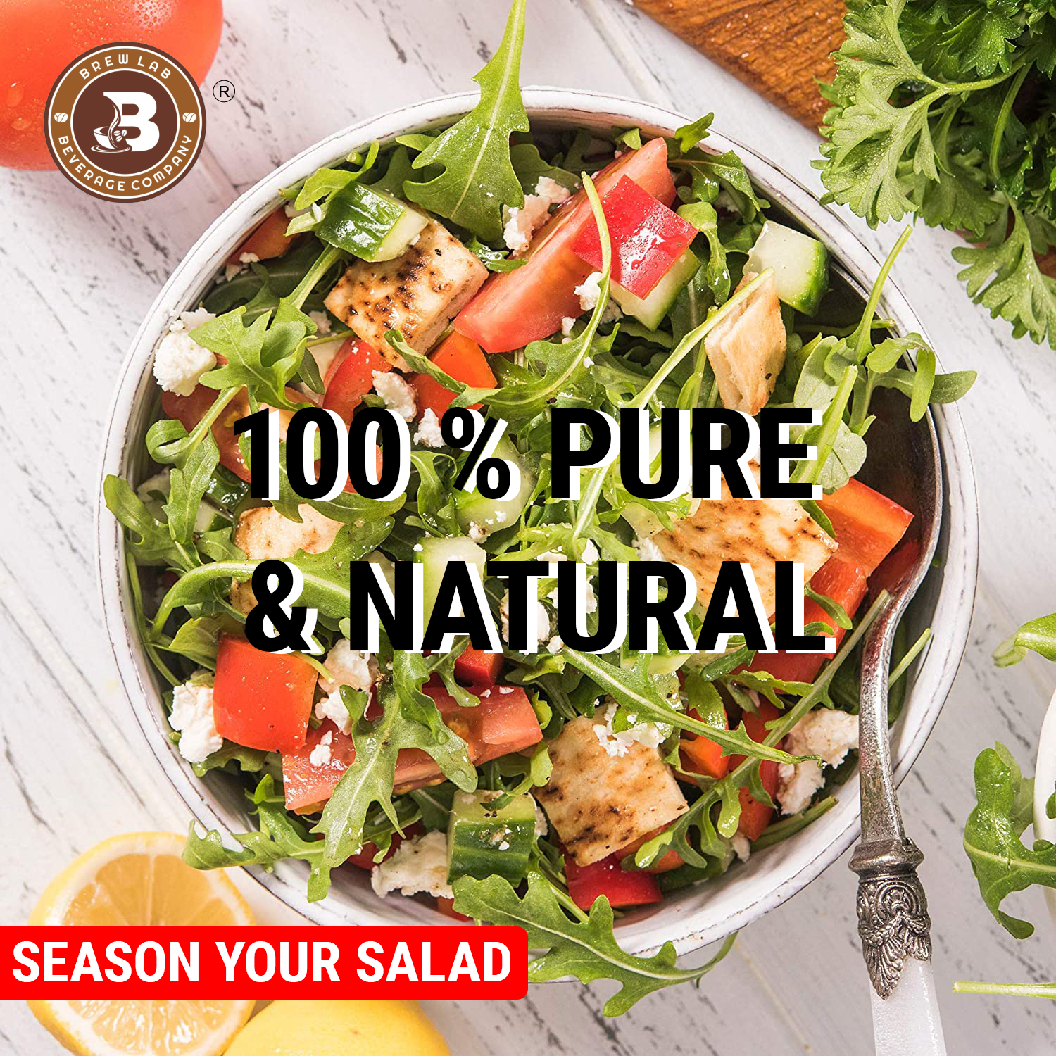 Brew Lab Classic Aromat Mix Seasoning Powder | Aromatic Powder | All Purpose Seasoning | Enhance Taste | Boosts Aroma & Flavor | - 100 Gram