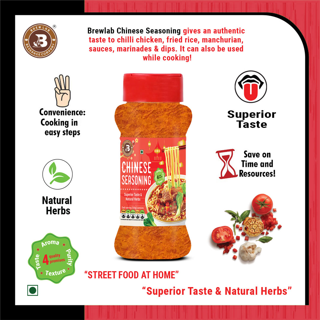 Brew Lab 100% Natural Chinese Seasoning With Authentic Flavour (100 g)