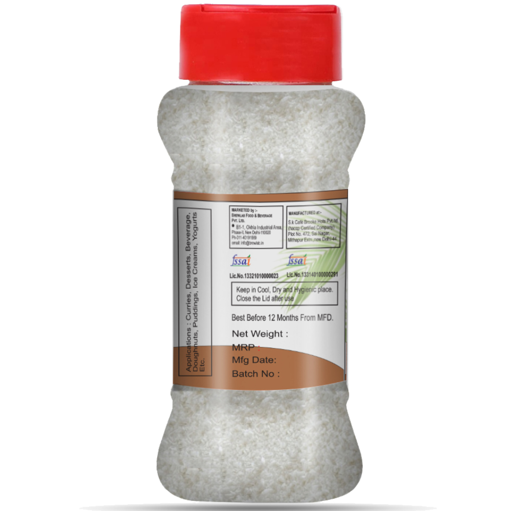 Brew Lab 100% Vegan and Gluten Free Instant Coconut Milk Powder For Cooking | Gravy Thickener | From Selected Indonesian Coconut