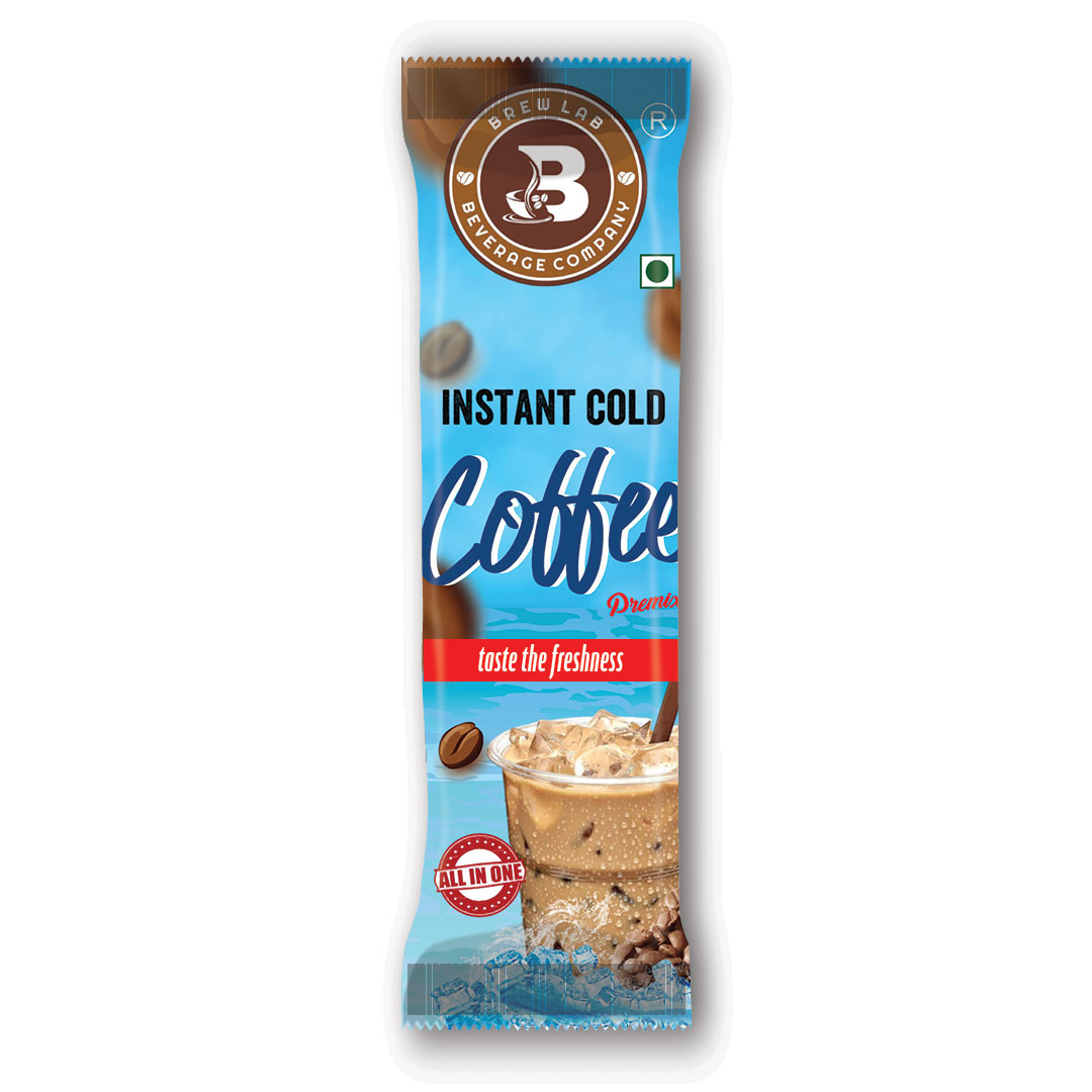 Brew Lab All In One Instant Cold Coffee Premix Sachet Taste The Freshness 40g X 10 Instant Coffee (10 x 40 g)