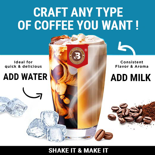 Brew Lab All In One Instant Cold Coffee Premix Sachet Taste The Freshness 40g X 10 Instant Coffee (10 x 40 g)