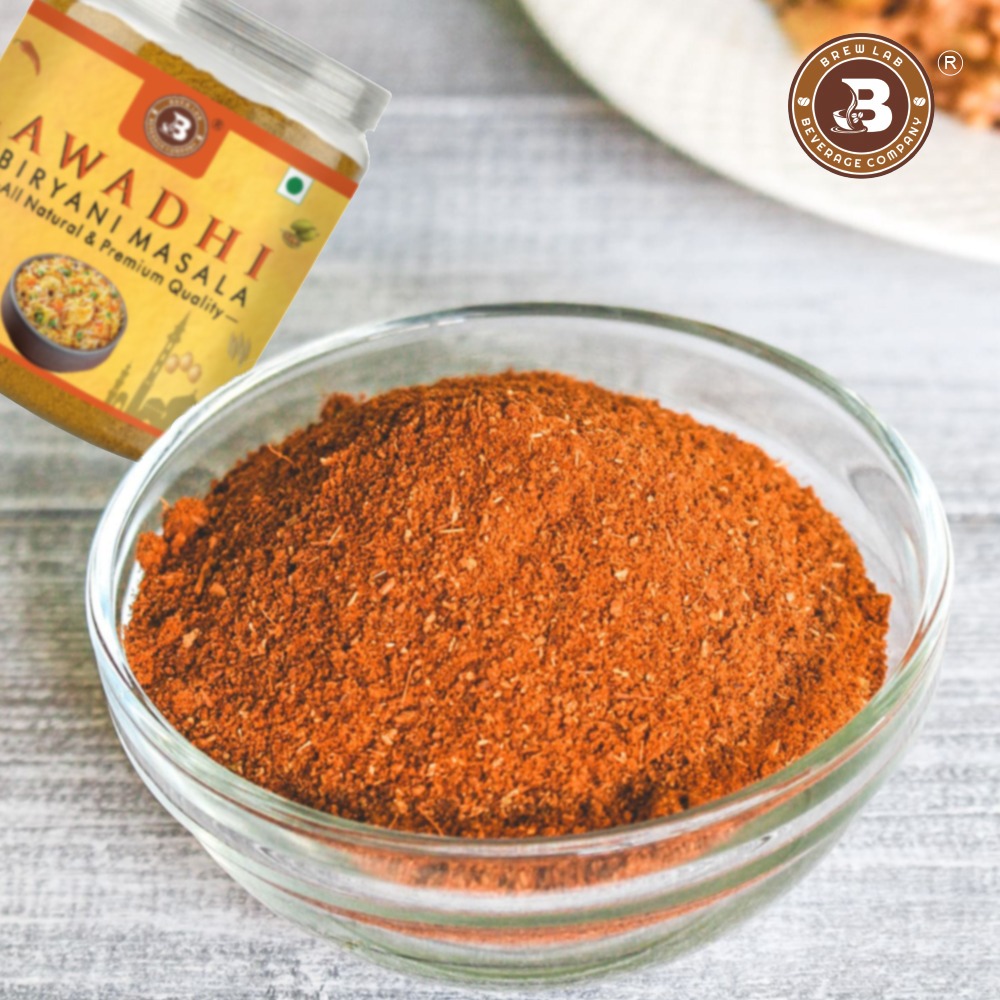 Brew Lab Awadhi Biryani Masala | Spice Mix | Aromatic, Spicy, Flavorful-250gm