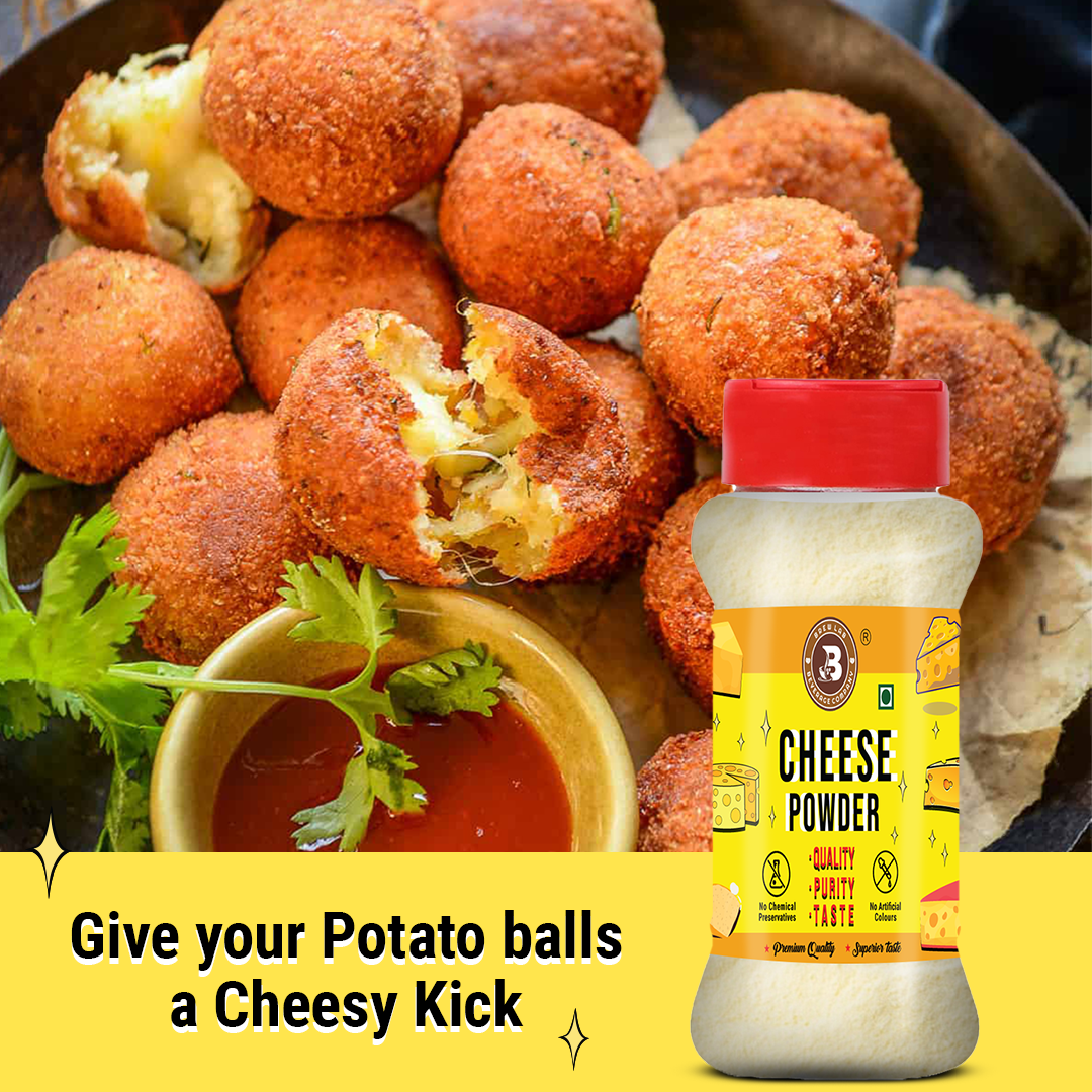 Brew Lab Cheese Powder for Pizza, PopCorn, Pasta, Fries Seasoning |No Gluten, No Additive (100 g)