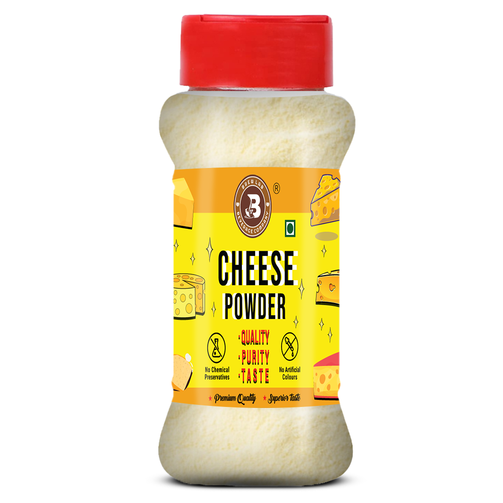 Brew Lab Cheese Powder for Pizza, PopCorn, Pasta, Fries Seasoning |No Gluten, No Additive (100 g)