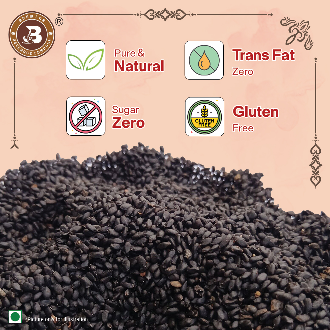 Brew Lab Chia Raw Seeds | Unroasted & Raw Good Source Of Protein | Enhance Skin Health | Chia Seeds  (100 g)