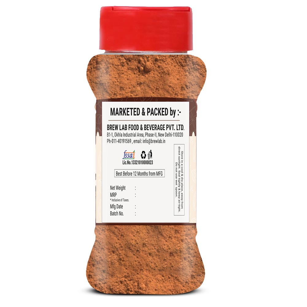 Brew Lab Chocolate Milkshake Mix | Rich Cocoa Powder Instant Drink Mix Rich Antioxidants 100 g