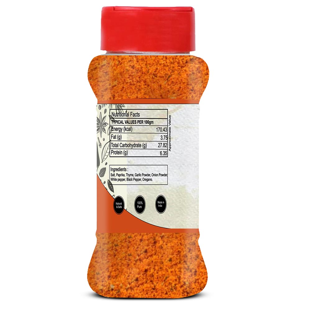Brew Lab Combo Of Cajun, Smoked Paprika And Piri Piri Seasoning-100gm X 3 (300 g)