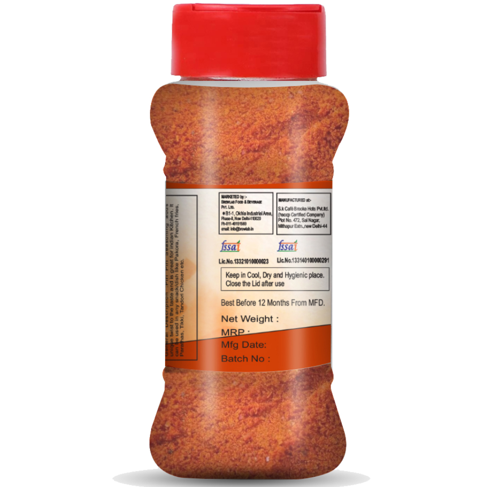 Brew Lab Combo Of Cajun, Smoked Paprika And Piri Piri Seasoning-100gm X 3 (300 g)