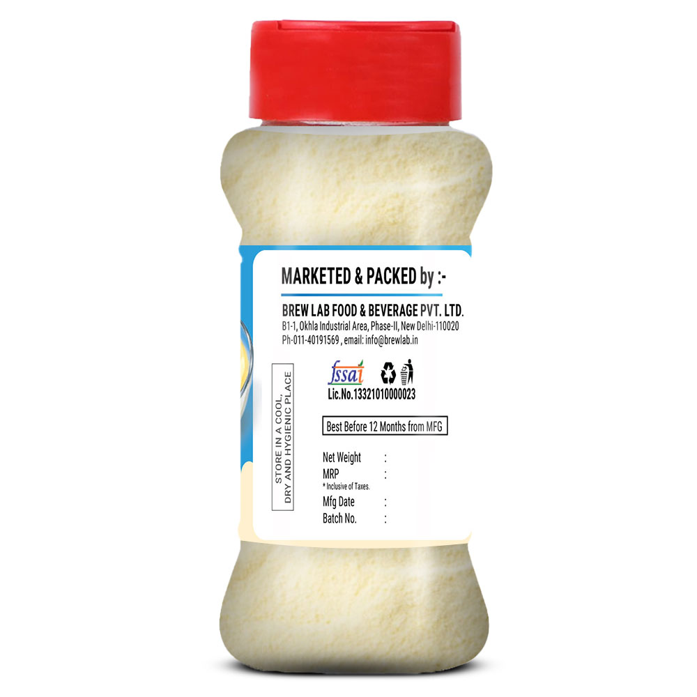 Brew Lab Custard Ice Cream Mix Vanilla | Tasty Vanilla Flavor | Quick To Prepare | 100 g