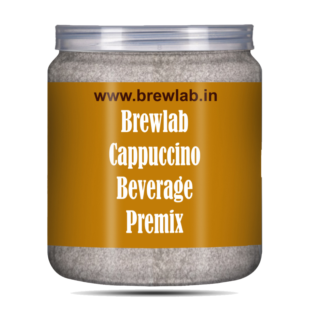Brew Lab Delicious Instant Cappuccino Coffee Beverage Premix-250g