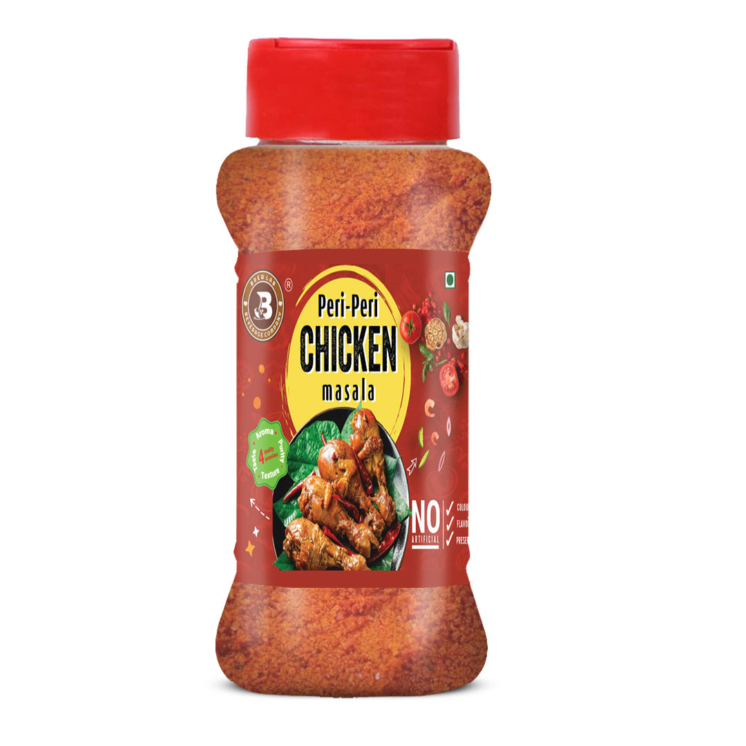 Brew Lab Delicious, Natural and Tasty Peri Peri Chicken Masala | No Added Color | (100 g)