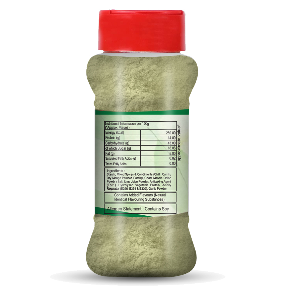 Brew Lab Garden Mint Seasoning | Use for Grilling, Cooking - Dry Marinade, Salad (100 g)