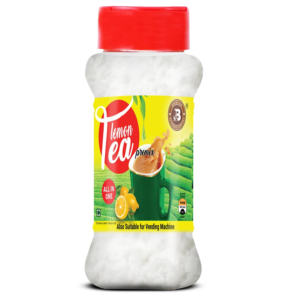 Brew Lab Lemon Tea Premix Also Suitable For Vending Machine Daily Dose Of Natural Goodnes Lemon Tea Plastic Bottle (100 g)