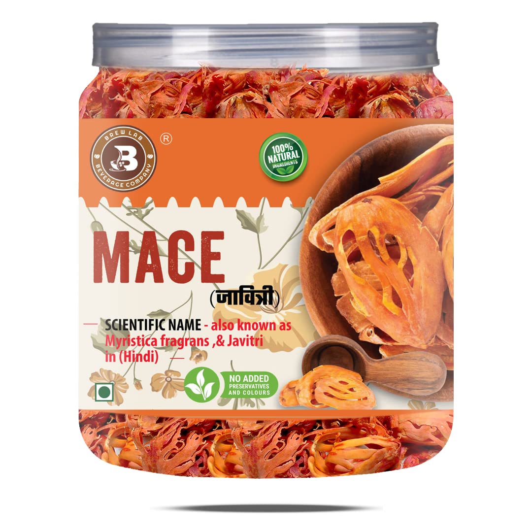 Brew Lab Mace (Javitri) | Boost Blood Circulation | Sabut Gram Masala-100gm