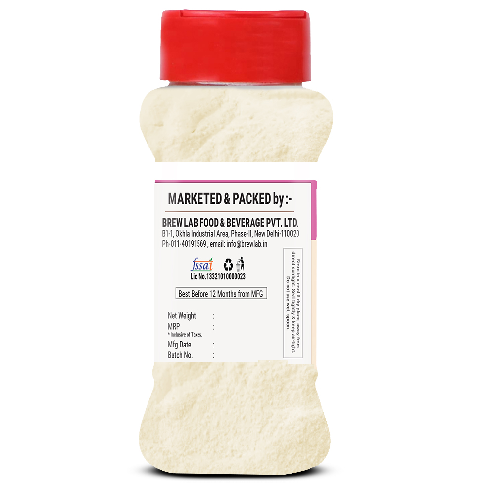 Brew Lab Milkshake Mix Powder Rose Flavor Refreshing & Nutritious Instant Drink Mix 100 g