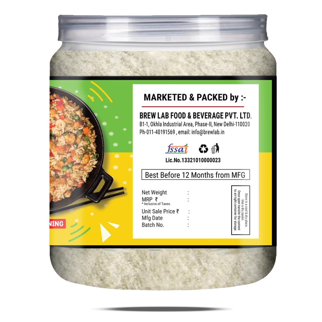 Brew Lab NO Onion No Garlic Aromat Seasoning | Ideal For Jain Food | Flavor Enhancer 