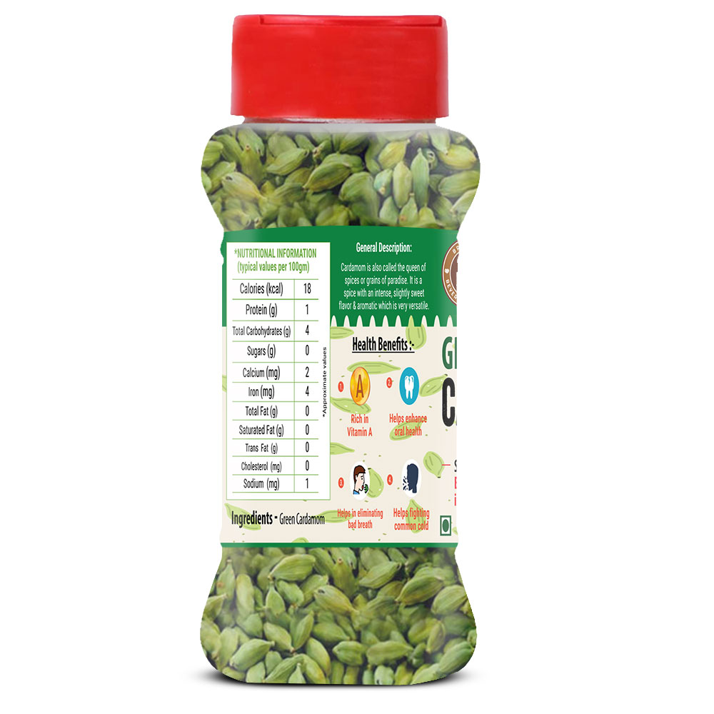 Brew Lab Pepper-100g + Mace-70g + Cinnamom-50g + Elaichi-80g + BayLeaf-50g + Clove-100g - 450 gm