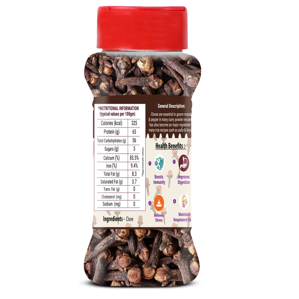 Brew Lab Pepper-100g + Mace-70g + Cinnamom-50g + Elaichi-80g + BayLeaf-50g + Clove-100g - 450 gm