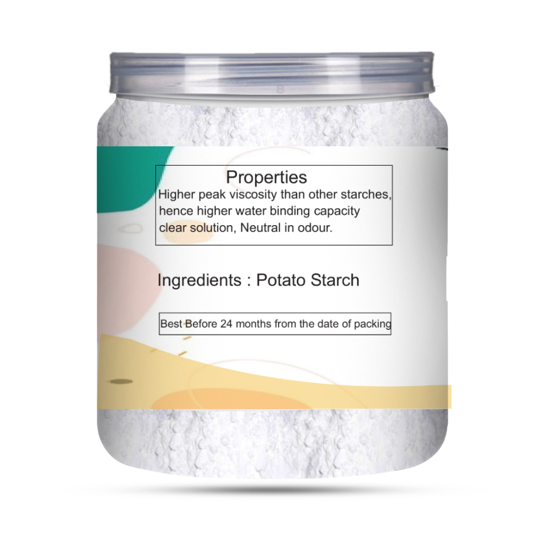 Brew Lab Potato Starch Powder, Vegan, Gluten Free for Potato Snacks, bakery, breading, meat coating Baking Powder-250 gm