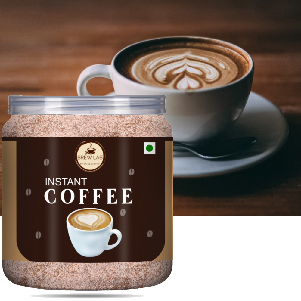 Brew Lab Premium Instant Coffee Premix (Powder) Instant Coffee (250 g)